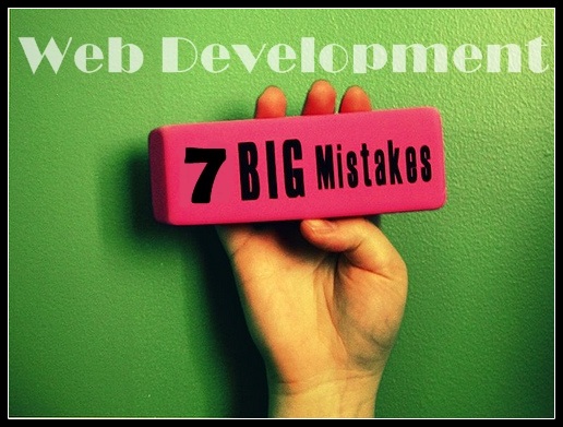 7 mistakes of web developers