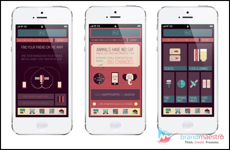 Single Page UX design-mobile app design