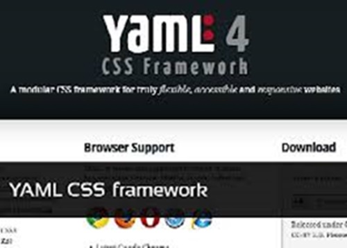 YAML Framework for Web Development