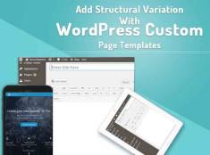 Add Structural Variation With WordPress Custom Page Templates